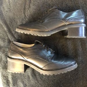 Michael Kors Women's Leather Oxford Shoes
